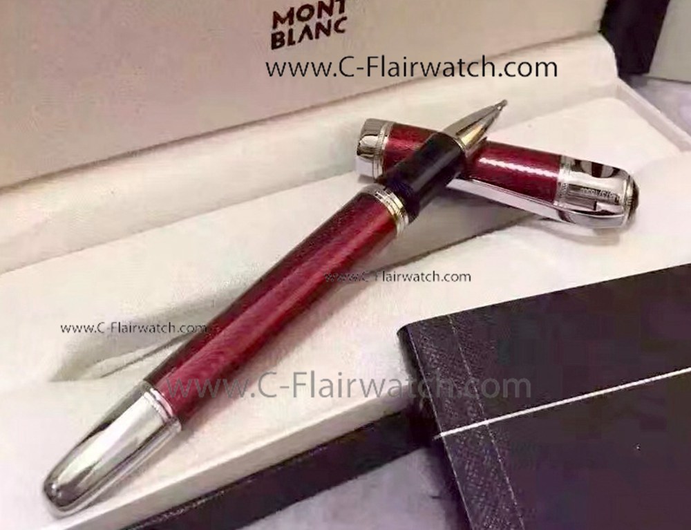Jules Verne Mont Blanc Red Rollerball Pen - Best Replica